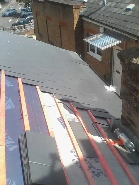 slate roofing.